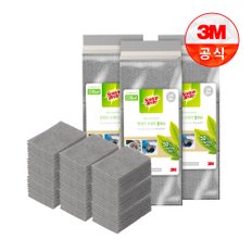 일회용 원데이 그린수세미 플러스 강력세척 리필 30입 3개(총 90입)