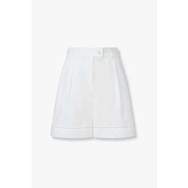 GCUT [지컷25S/S]원 턱 플리츠 백 밴딩 쇼츠(7215230502)