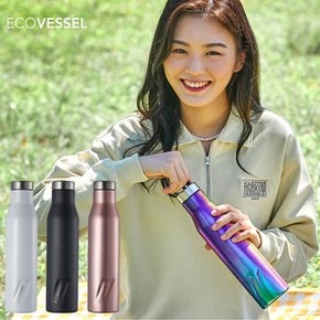 뉴아스펜25 친환경 스텐 보온보냉병 히든고리 와인보틀 750ml