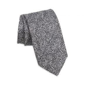 5119080 BOSS Herringbone Silk Tie 111326776