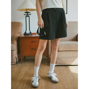 P3139 Onetuck short slacks_Black