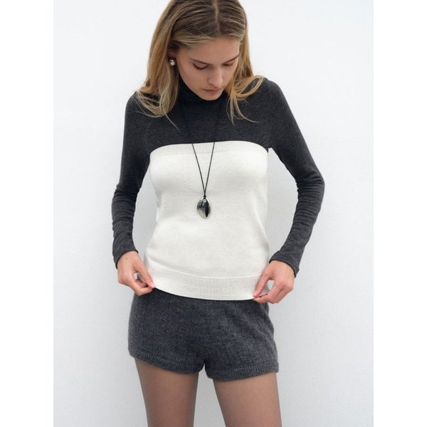 홀가 뷔스티에_아이보리