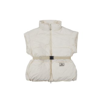 몽버디골프 리버 벨트 패딩 IVORY