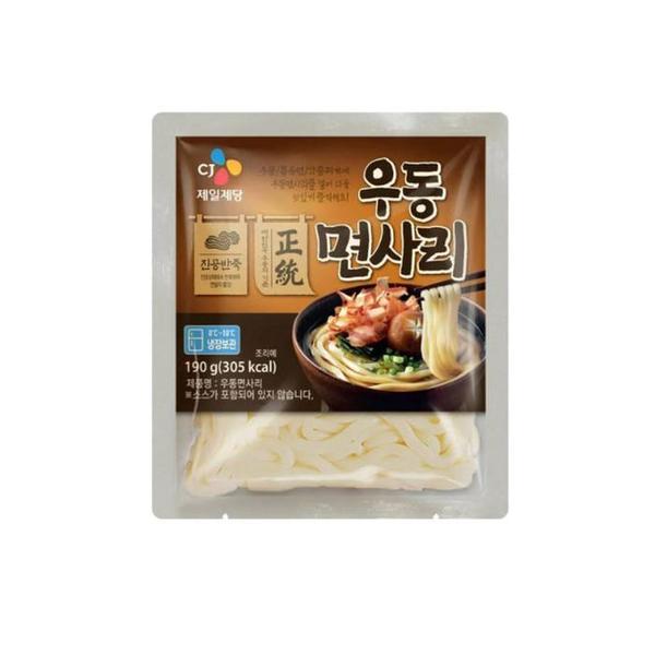 확대된 대표 CJ 우동면사리 190G(1)