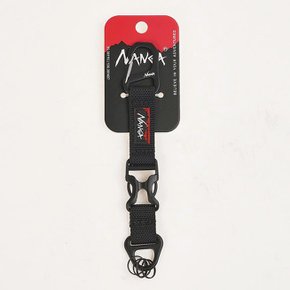 [난가] SS26 공용 카라비너 키 홀더 NA2443 1Z104 BLK