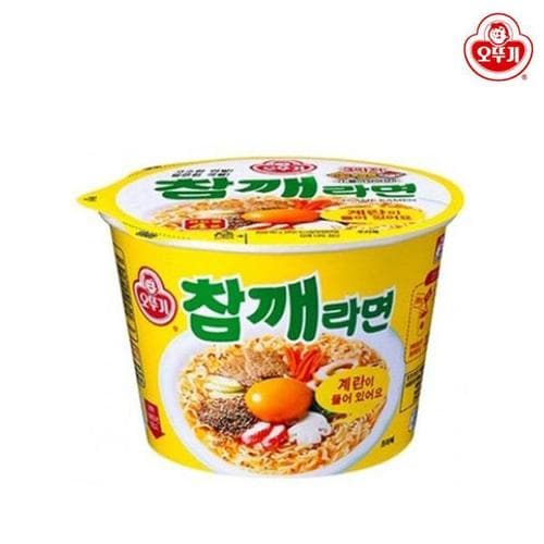 [오뚜기] 오뚜기 참깨라면 큰컵 110g 12개(1)