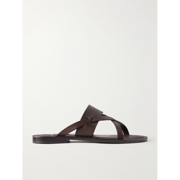 브루넬로쿠치넬리 가죽 샌들 46376663163016845