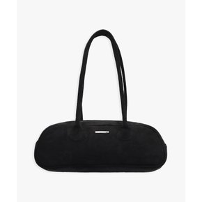 SUEDE BAGUETTE BAG_BLACK