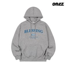 원즈 OZ 기모 후드티 BLESSING (OZ198) 그레이