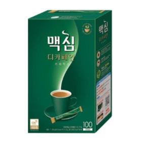 맥심 커피믹스 디카페인 커피믹스 100Tx2개