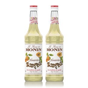 메가커피 모닌 아마레또 시럽 700ml 2개세트