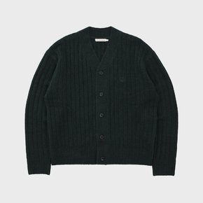 RIB V-NECK CARDIGAN [3 COLOR]