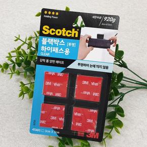 스카치 CLT33 강력 블랙박스 하이패스용 양면테이프 3x3cm (S10490995)