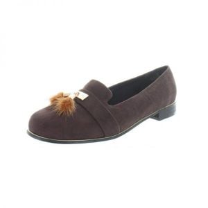 이스퀘어 3960851 Beacon Trish Womens Microsuede Slip On Smoking Loafers