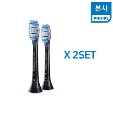 필립스 프리미엄 검케어 칫솔모 HX9052/96 2SET