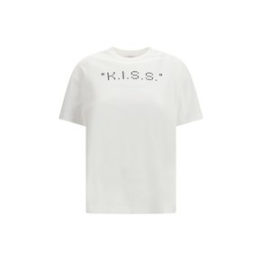 26SS Off 화이트 Kiss Quote Reg Tee 2AA089S26JER007W102 TP570891490