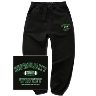 트립션 RUGBY VARSITY LOGO SWEAT JOGGER PANTS - 럭비 조거팬츠 - 5 COLORS