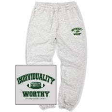 RUGBY VARSITY LOGO SWEAT JOGGER PANTS - 럭비 조거팬츠 - 5 COLORS