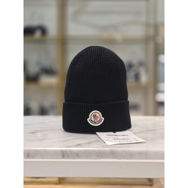 [시흥점] [몽클레어] 공용 로고패치 울 비니 3B70500-A9342-999