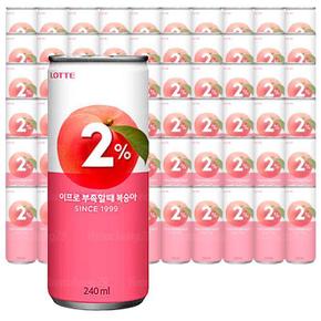 이프로 부족할때 복숭아 240ml x 60캔 이온음료 (S10529447)