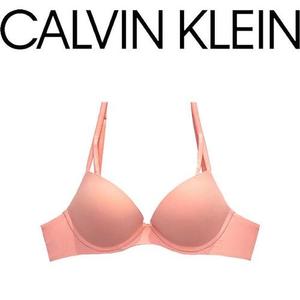 Calvin Klein Underwear 캘빈클라인 SEDUCTIVE COMFORT 푸쉬업 브라 QF6016 오렌지