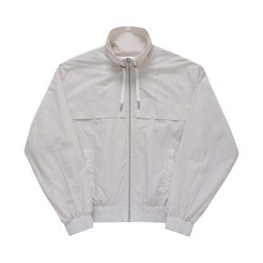 Alexandre Mattiussi Zipper Windbreaker Chalk