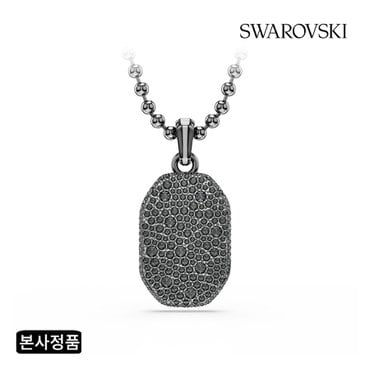 스와로브스키 [본사정품/쇼핑백증정] Dextera 블랙 루테늄 롱 목걸이 5724595