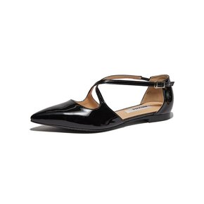 Audrey X-Stiletto Flat_Black Patent