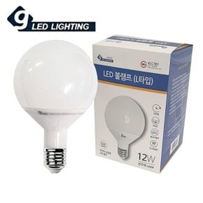 LED 볼전구 컨버터 램프 12W 전구색 L타입 전등 현관 (WD01D8C)