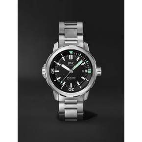 [해외배송] AQUATIMER 오토매틱 42MM 스테인레스 스틸 시계 REF 노 IW328803 B0080105614