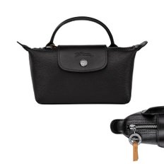 르 플리아쥬 시티핸들 파우치 초미니 [Upday 관부가세 배송비 포함] 롱샴 LONGCHAMP