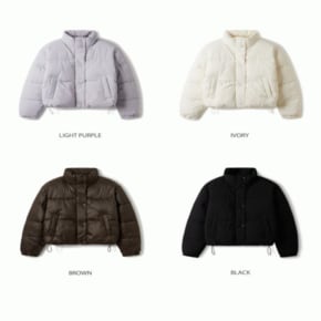 여성 하이넥 숏푸퍼 패딩 / High Neck Short Puffer Padding_A WHJPE4V15F