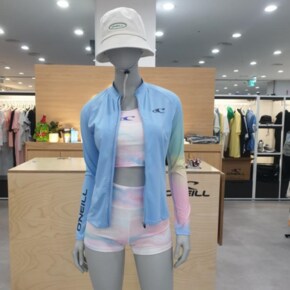 sh06 선셋 여성 블루 집업 레쉬가드 OWUTN6072-940 (17830842)