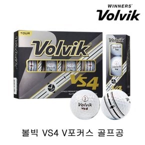 VS4 V포커스 4피스 12구 골프공 (화이트) TA3070569