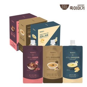 죽이야기 짜먹는 죽 짜죽 170g 3가지맛 18팩