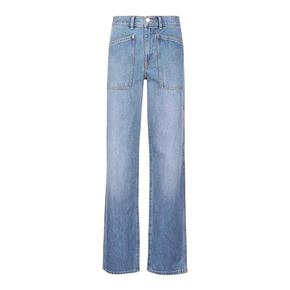 24FW 토리버치 스트레이트 팬츠 157135403 Dark Wash