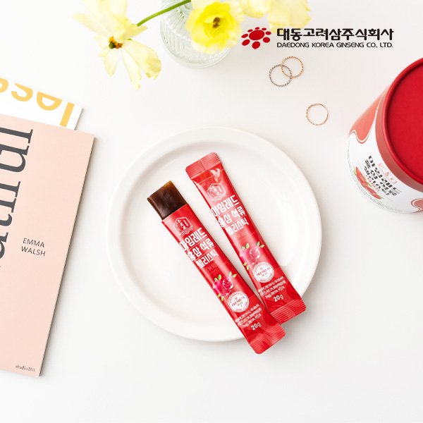 [본사직영][대동고려삼] 아임레드 홍삼석류 젤리스틱 (20g*30포)/홍삼과 석류를 한번에