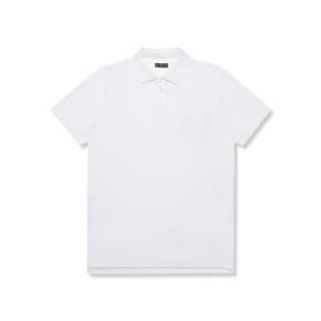 브로이어(수입)코튼 폴로 반소매 티셔츠 화이트(RE3SMBAPO501R01)