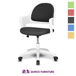 SAMICK브레인 SI1602 패브릭 화이트 의자