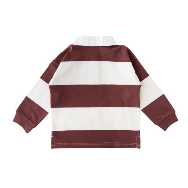 [여주점] [오프라벨 여주점] 블루독 (BR) STRIPE럭비티셔츠 (25175-330-01)