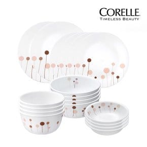 [Corelle] 코렐 꽃솜 4인 홈세트 18p