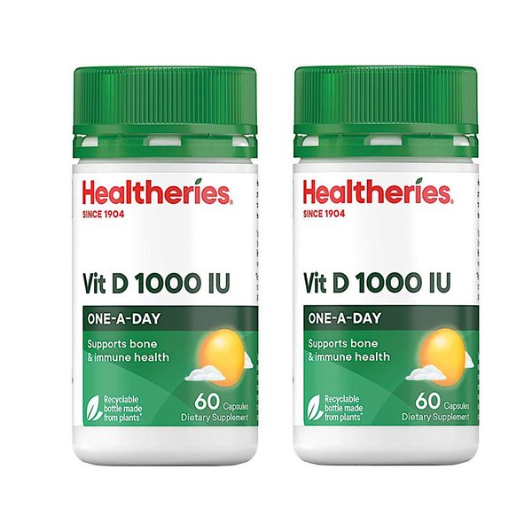 헬써리스 비타민D healtheries vit d 1000 iu 60캡슐 2개