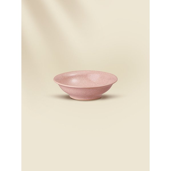 엘레멘츠 사바나 핑크 스몰 섀로우 보울