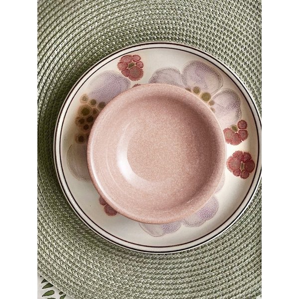 엘레멘츠 사바나 핑크 스몰 섀로우 보울