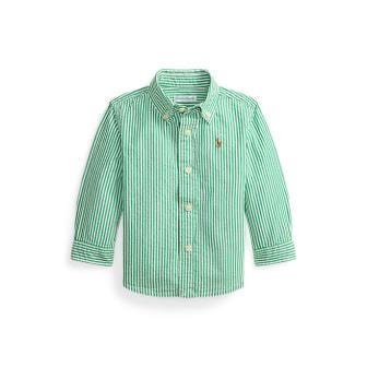 폴로 랄프 로렌 랄프 로렌 베이비 남아 스트라이프 코튼 시어서커 셔츠(CWPOWOVI6820186999)