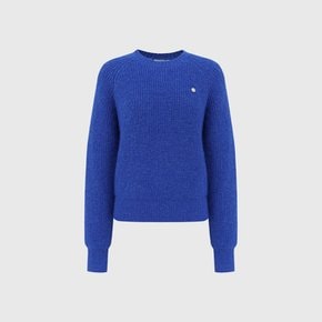 벨라 울 라운드 니트_블루 / BELLA WOOL ROUND KNIT_BLUE