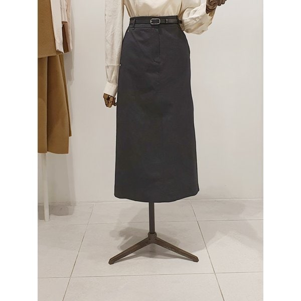 [파주점] 쥬크 주크 H라인 벨티드 롱 스커트 V262MSD937