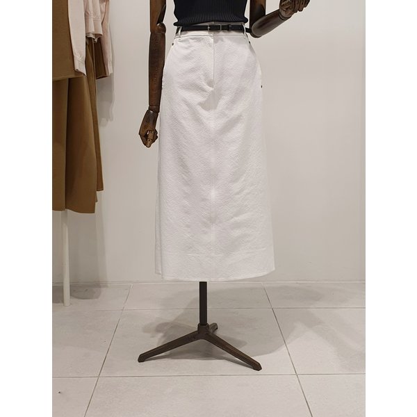 [파주점] 쥬크 주크 H라인 벨티드 롱 스커트 V262MSD937