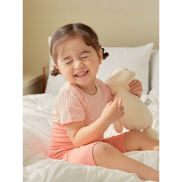 반팔 배색 배앓이방지실내복_5color