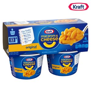 Kraft 크래프트 마카로니 앤 치즈 이지 맥 오리지널 58g X 4팩